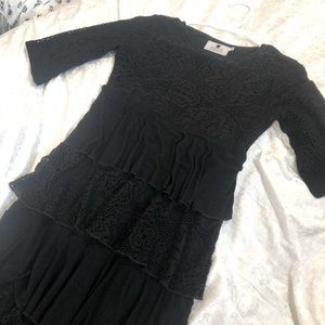 Black Dainty Jewels Dress